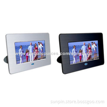Multifunction Digital Photo Frame with 480*234 Resolution